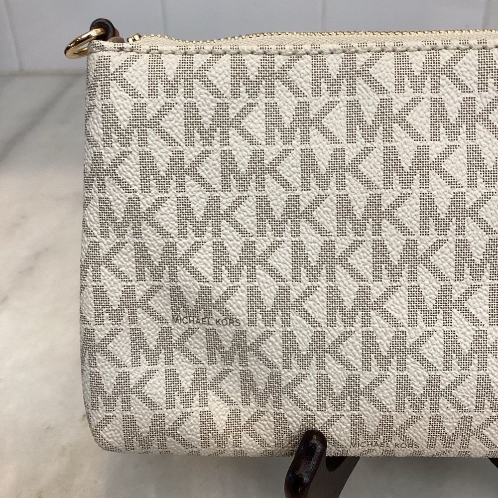 Michael Kors Bag Purse Handbag Mini Saffiano Leather Signature Logo Mini Bag - Picture 7 of 16
